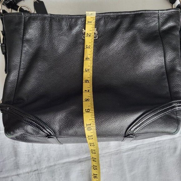 Coach Chelsea Katarina Black Leather Bag - Picture 11 of 12
